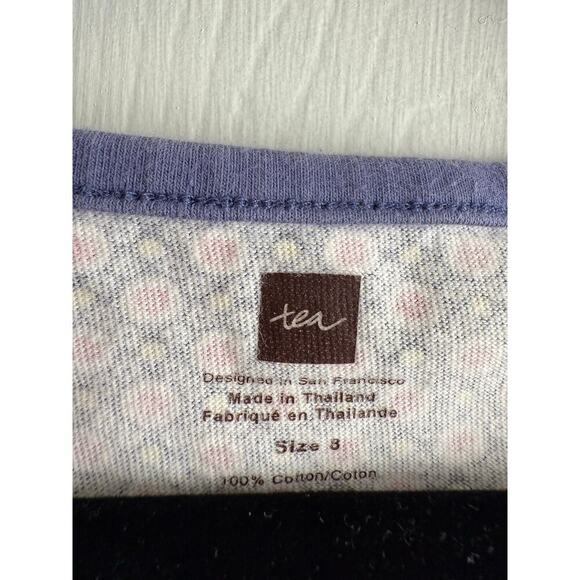 Girls Tea Collection Floral Short Sleeve Dress size 8 - Picture 4 of 6